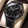 POEDAGAR Men's Quartz Analog Watch