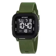 Waterproof Digital Sports Watch Men Military Tactical LED Backlight Wristwatch
